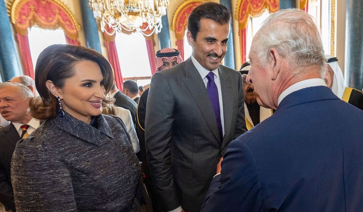HH the Amir & HH Sheikha Jawaher
